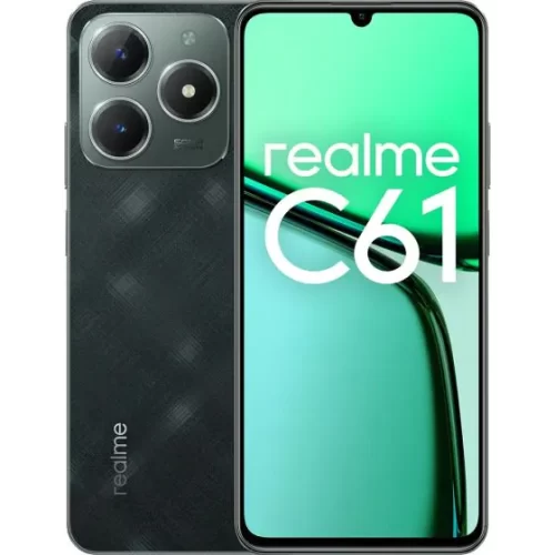 ريلمي C61 بشريحتين، 128 جيجا، رام 4 جيجا، شبكة 4G LTE