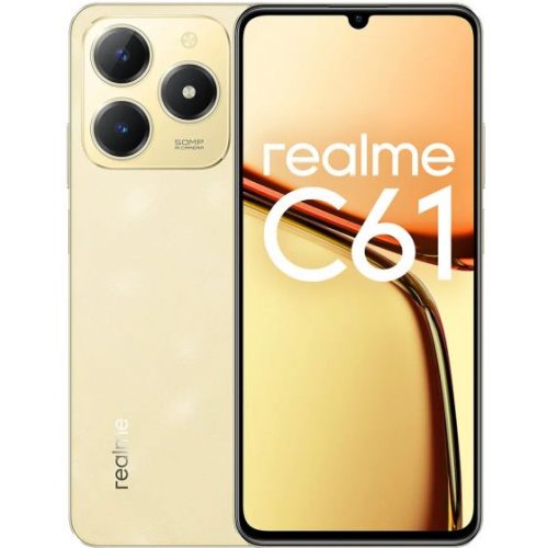 ريلمي C61 بشريحتين، 128 جيجا، رام 6 جيجا، شبكة 4G LTE -