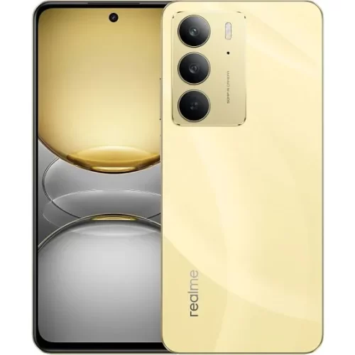 ريلمي C75، سعة 256 جيجابايت، رام 8 جيجابايت، 4G LTE، شريحتين - ذهبي