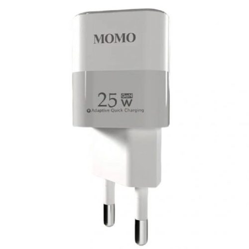 ⁦مومو شاحن سريع بمنفذ USB-C 25 واط، MO-066605 - أبيض⁩ - الصورة ⁦2⁩